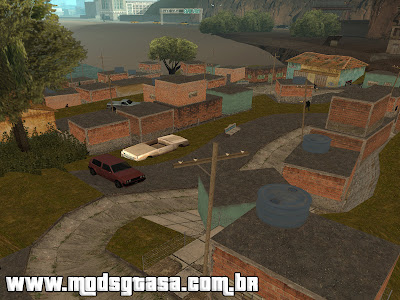 Mod Favela da Groove v1.0 by Gesiel para GTA San Andreas